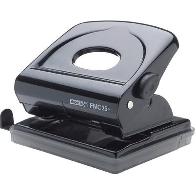 Rapid Bürolocher FMC25+ Metall 30 Blatt schwarz Packung mit 20 Stück