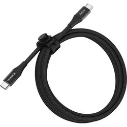 OtterBox 240W PD USB-C zu USB-C Kabel - 2m, schwarz (Retail)