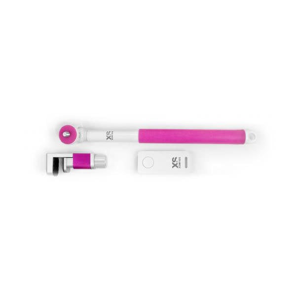 XSories Me-Shot Deluxe 2.0 Universele Camera Grip in Roze en Wit
