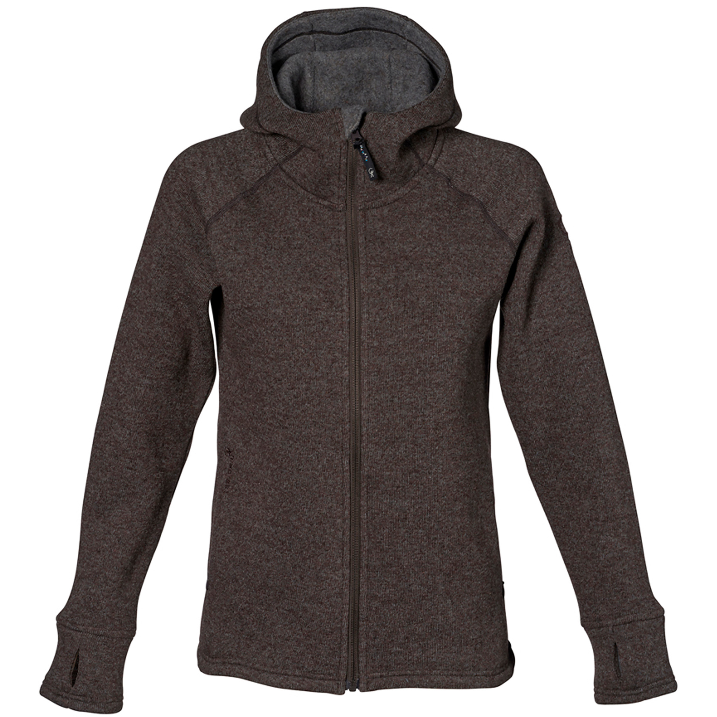 Isbjörn of Sweden Shaun Kinder Fleecejacke braun Größe 146 Trekking Hautfreundlich