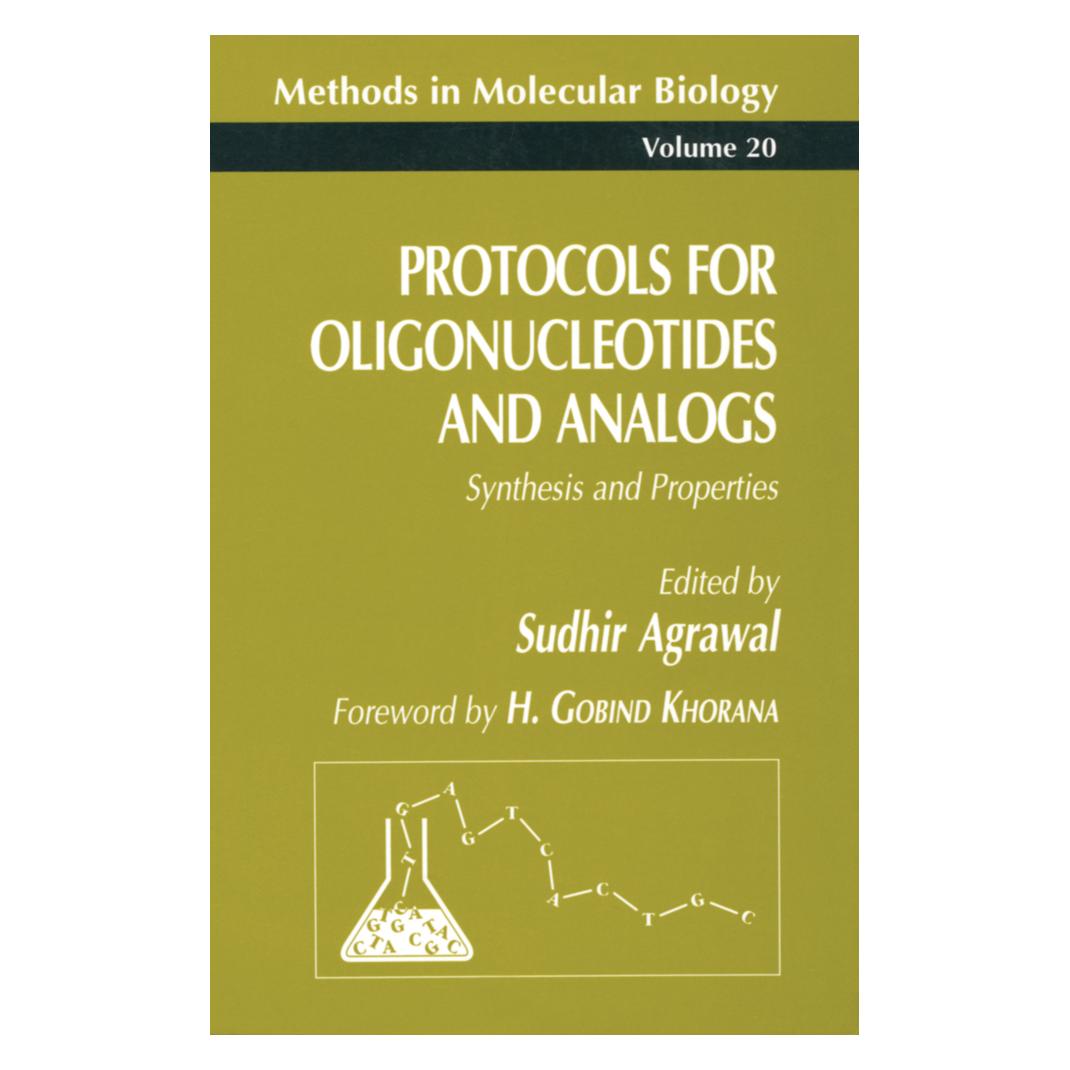 Springer Protocols for Oligonucleotides and Analogs (Englisch, Softcover, Sudhir Agrawal) (55393821)