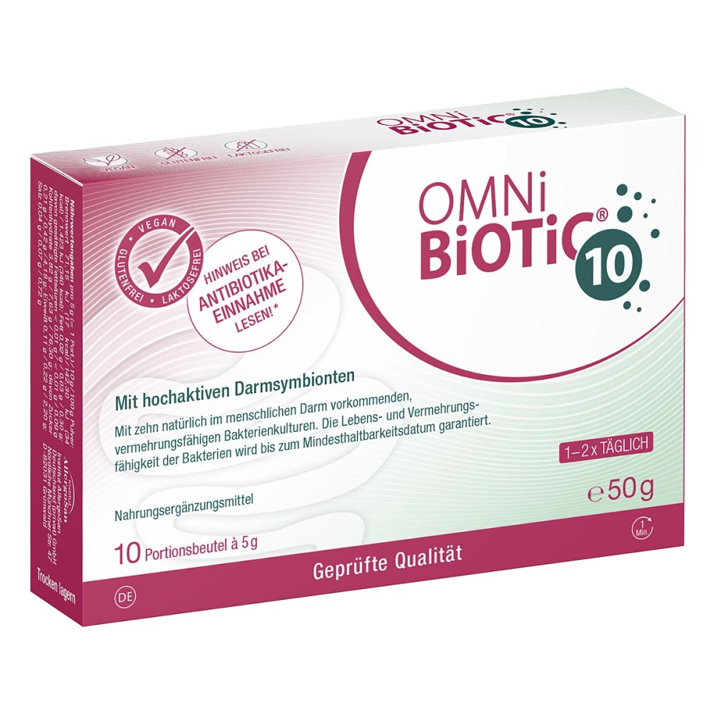 INSTITUT ALLERGOSAN Deutschland (privat) GmbH OMNi BiOTiC 10 - bei Antibiotika-Einnahme 13584793