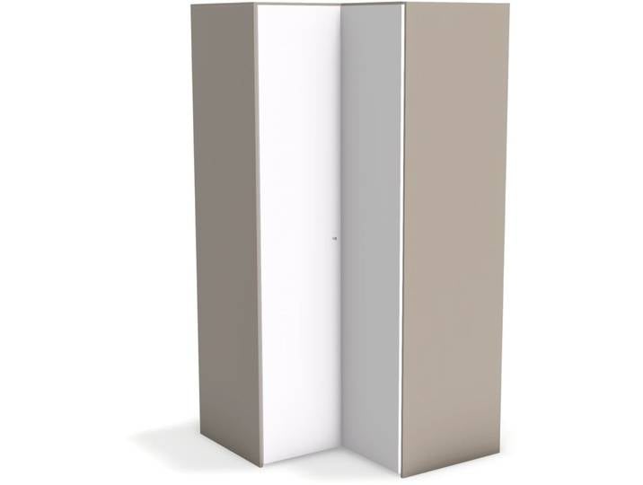 Kleiderschrank Window greige Holzwerkstoff B 107 cm - Möbel Konfigurator: Traummöbel individuell zusammenstellen