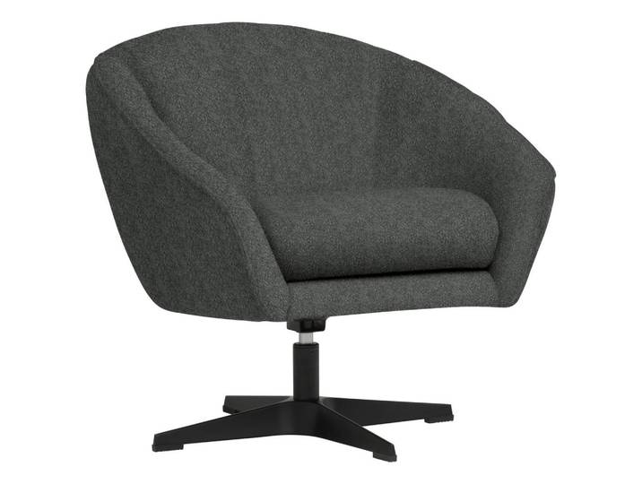 Stylife Sessel, Anthrazit, Metall, 80x78 cm, Stoffauswahl, Wohnzimmer, Sessel, Sessel