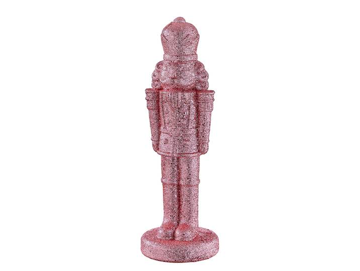 Nussknacker X-MAS Glitter Ø 11cm Pink/Pink