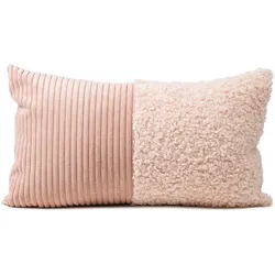 Kissen ANORA altrosa (BHT 50x8x30 cm) - rosa - BHT 50x8x30 cm
