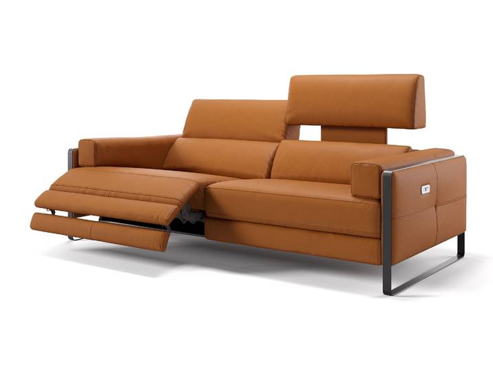 Hochwertiges Ledersofa MILO Relax Sofa