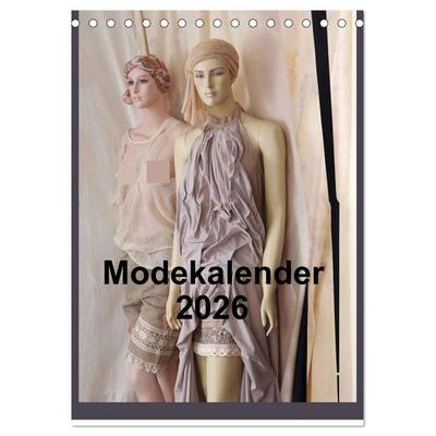 Modekalender 2026 (Tischkalender 2026 DIN A5 hoch), CALVENDO Monatskalender