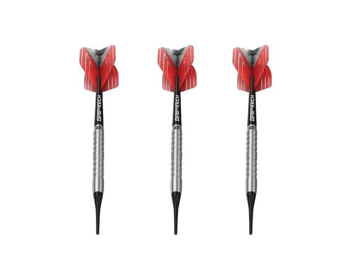 GOAT Podium Softdart 18 g 3er Set schwarz/silber