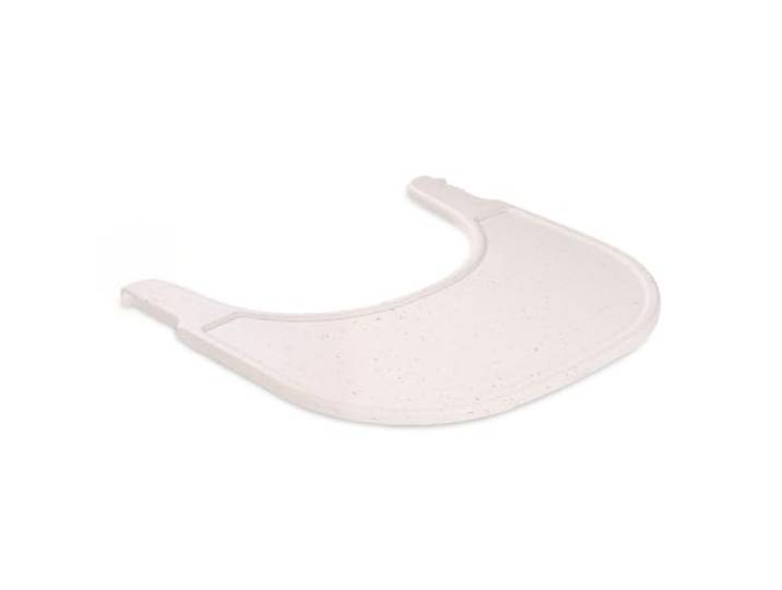 hauck Einklick Hochstuhl Essbrett Alpha Click Tray aus GRS Zertifiziertem Recyceltem Material, Schnelle Befestigung ohne Werkzeug am Hochstuhl Alpha+ oder Beta+, Einfach zu Reinigen (Beige)
