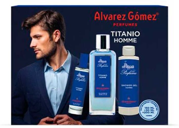 ALVAREZ GOMEZ Set Titanio Homme