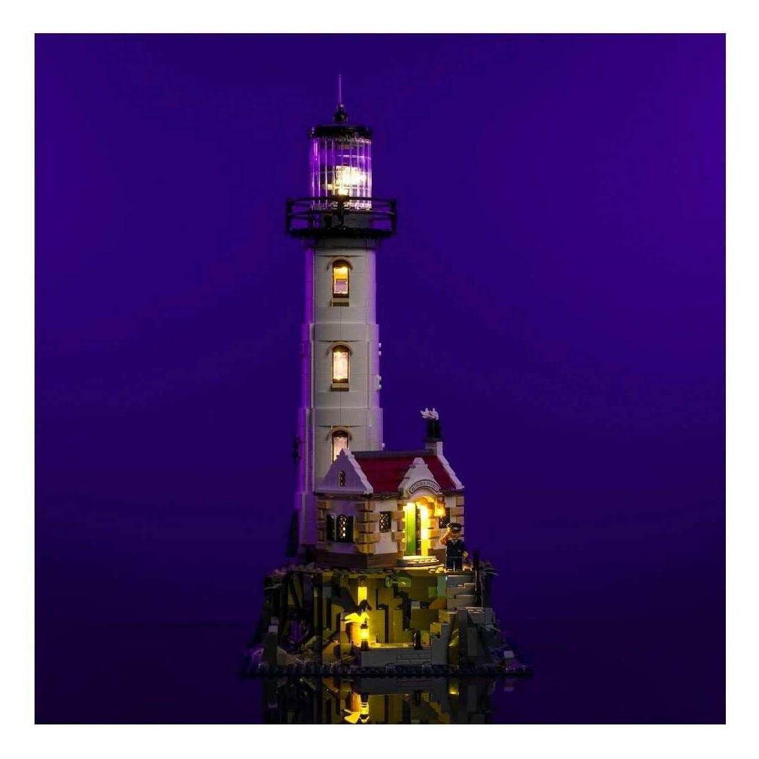 Light my bricks LMB 2.0 LED Licht Set für LEGO 21335 Motorisierter Leuchtturm (21335)