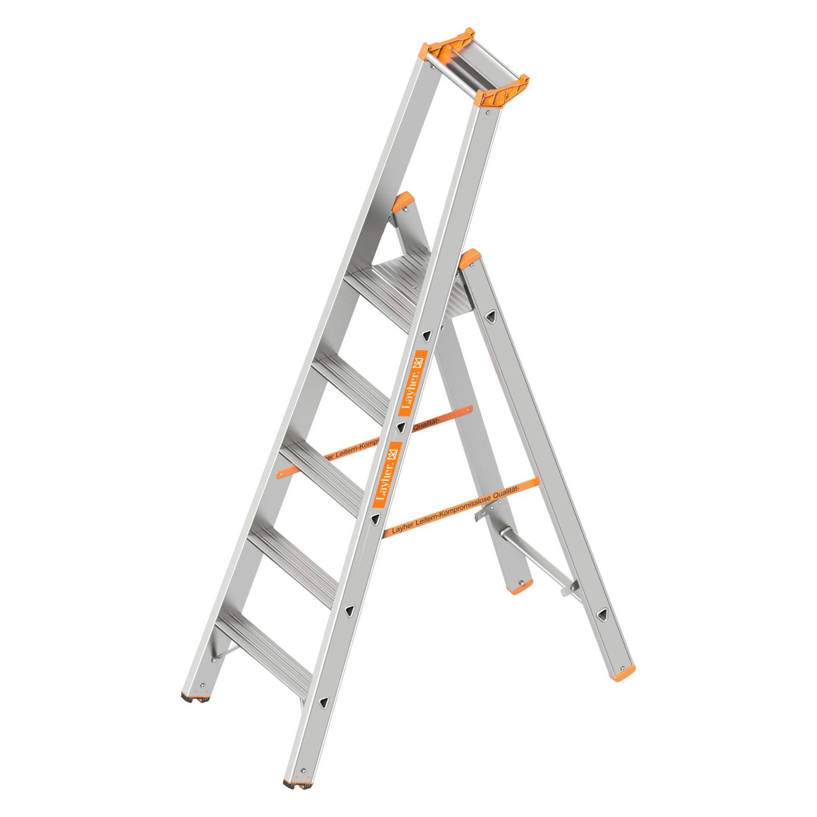 Layher Stufen-Stehleiter (Stehleiter) (229220)