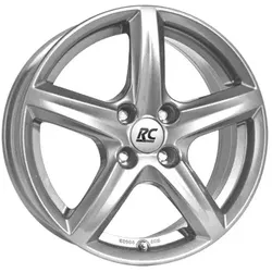 RC Design Rc24 Crystal Silver 6x15 ET 31 4X100 Alufelge Silber