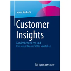 Rashedi:Customer Insights, Fachbücher von Jonas Rashedi