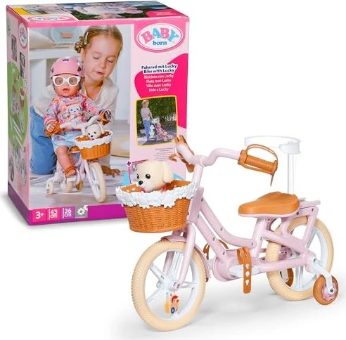 BABY born Fahrrad mit Hund