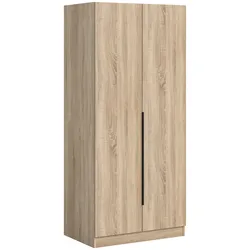 Drehtürenschrank KOPENHAGEN ca.80x181x52cm Sonoma Eiche