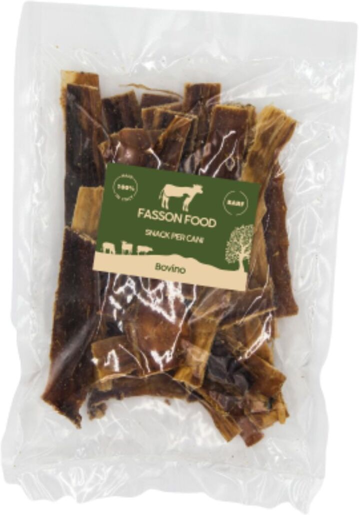 Fasson Food Esofago Bovino Aperto Filiera Piemontese per Cani 200g
