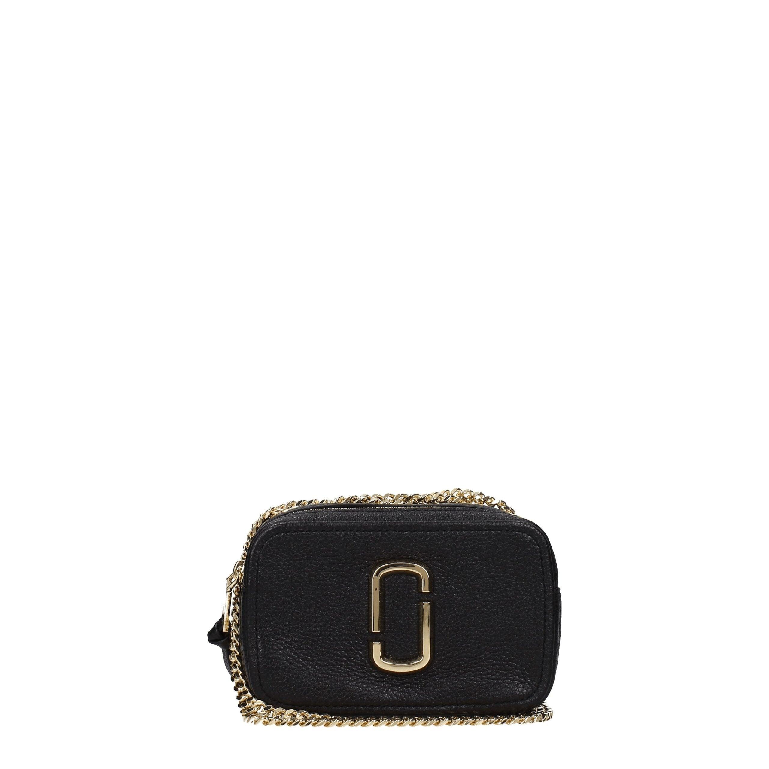 Marc Jacobs Zwarte Leren Schoudertas