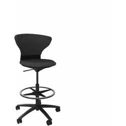 Sedus turn around high desk Drehstuhl - Schwarz (103) / Era Forward schwarz (CSE14) / Schwarz (103)