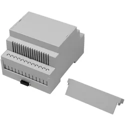 Axxatronic HutschienenGehäuse Lüftungsschlitze (Gehäuse), Elektronikzubehör + Gehäuse