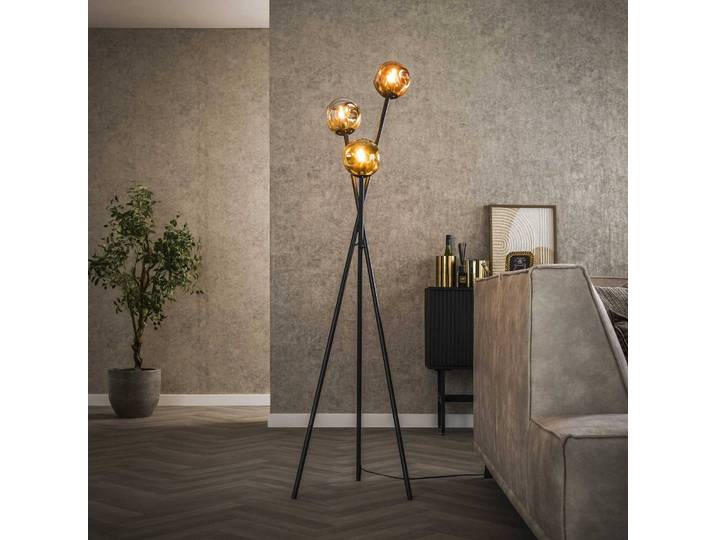 ZIJLSTRA Stehlampe Stellar, Multicolour, für Wohn- / Esszimmer, Glas, Stehlampe