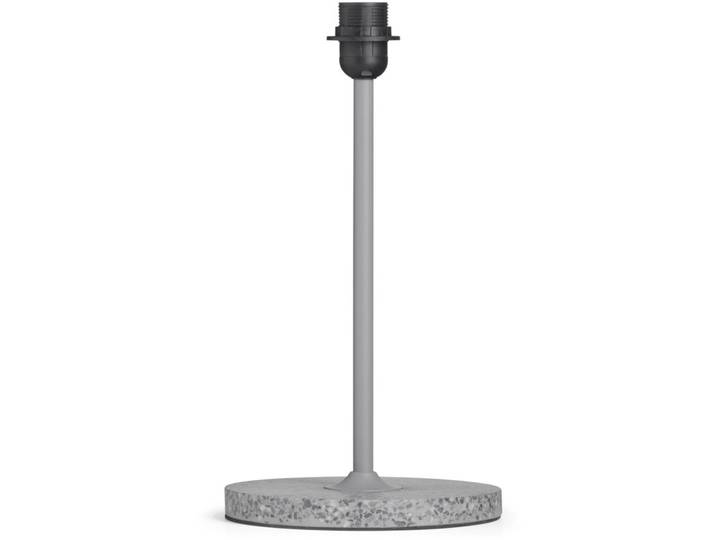 Designer-Tischleuchtenfuss HAY Common E27 Terrazzo grau H 39 cm - Farbe: Beige, Grau - Material: Stahl - Lichtfarbe: Extra warmweiss