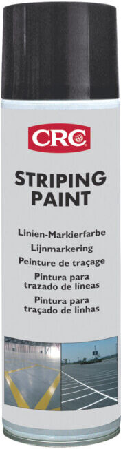 CRC Peinture de marquage de lignes noir, 500 ml, Contenance : 500ml ; CRC Industries (11673-AA)