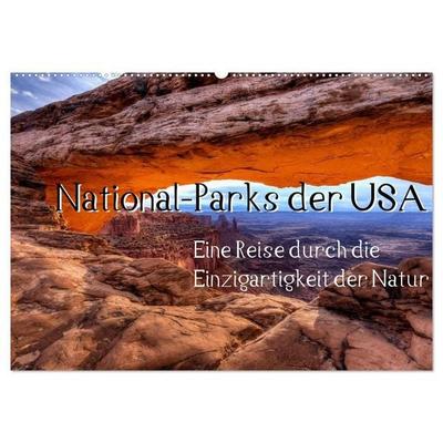 National-Parks der USA (Wandkalender 2027 DIN A2 quer), CALVENDO Monatskalender