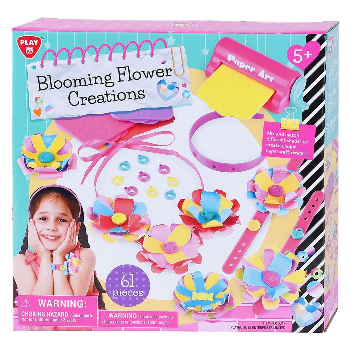 Play Sie Ihr eigenes Blumenkreations-Bastelset, 61-teilig. (49619508)