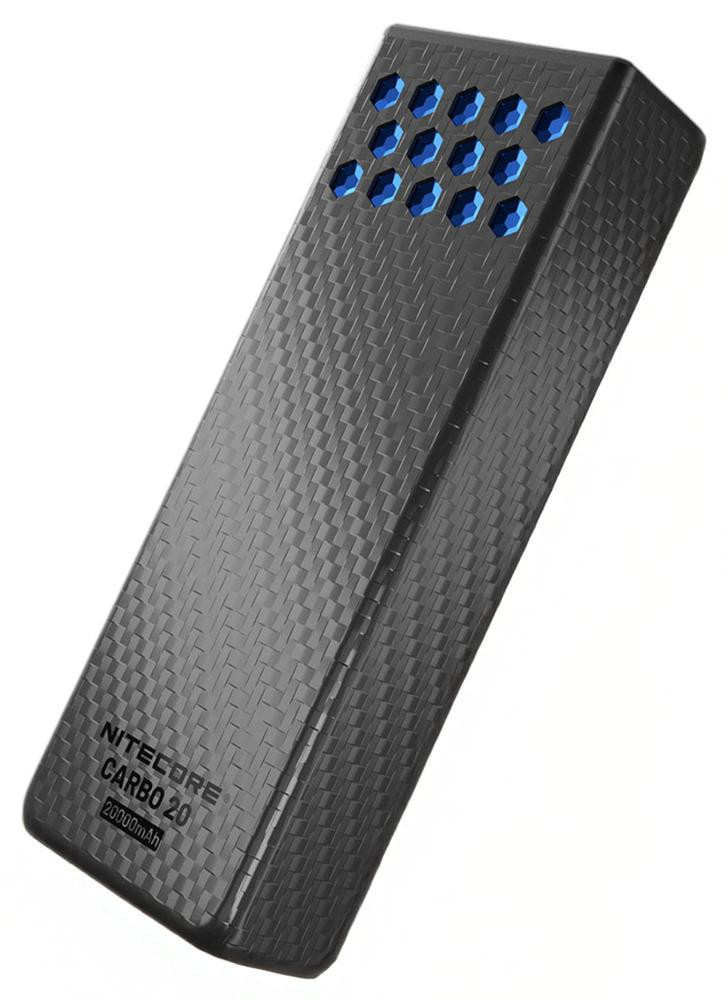Nitecore Carbo20 Powerbank 20000mAh Blauw
