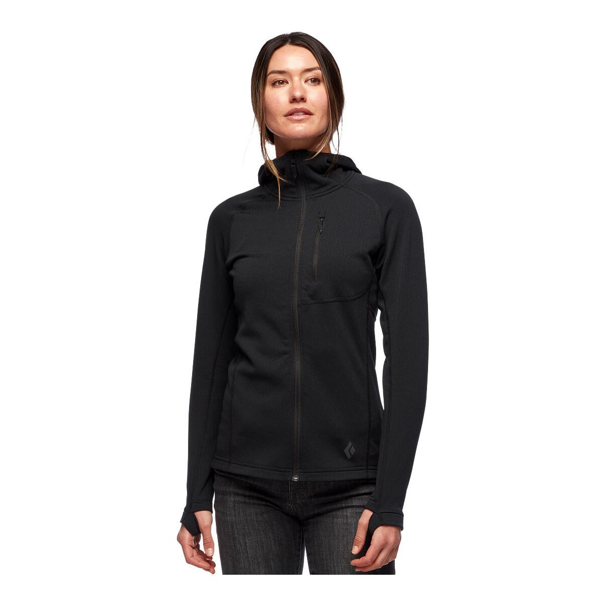 Black Diamond W Coefficient Hoody black (0002) XLG AP7440210002XLG1
