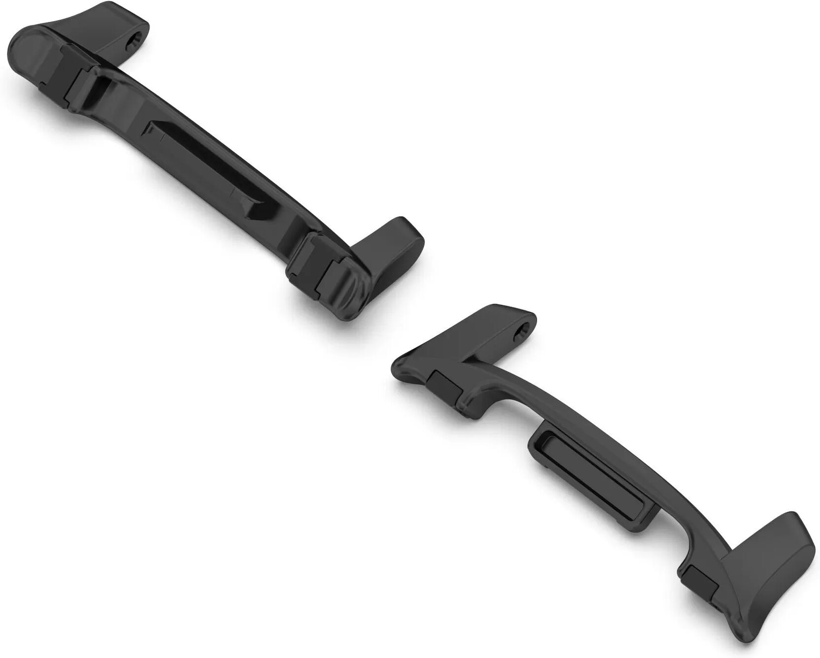 INF 2er-Pack Anti-Wackel-Verbinder (Stahlkopf mit Gummieinsatz) kompatibel mit Samsung Watch 8 & 8 Classic Schwarz 22 mm