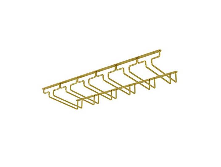 SenhE Weinglasregal aus Edelstahl, Weinregal aus Metall zur Wandmontage, unter dem Schrank, Weinglashalter, Brillenaufbewahrung, Aufhänger, Metall-Hänge-Organizer für Bar, Küche