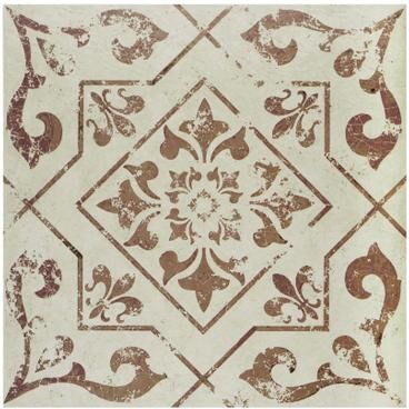 Retro 12X12 Self Adhesive Vinyl Floor Tile by Achim Home Décor in Tan Taupe