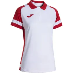 JOMA Lider Poloshirt Damen 206 - weiß/rot L