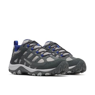 Wanderschuh MERRELL "ACCENTOR 4 SPORT GORE-TEX", Herren, Gr. 43, grau (alloy), Leder, Schuhe Wanderschuh, wasserdicht dank Gore-Tex Membrane