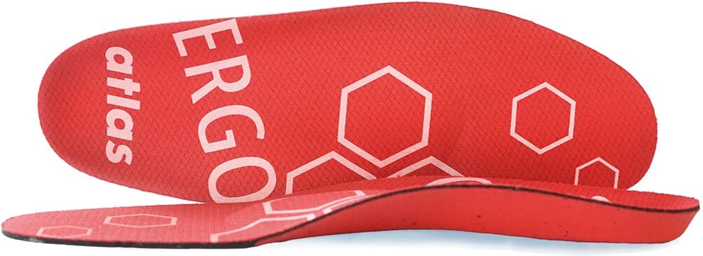 Einlegesohlen ATLAS SCHUHE "Ergo-Med", Damen, Gr. 40, rot, Einlegesohlen Einlegesohlen