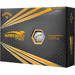 Callaway Golfbälle Warbird 2.0 - 12er Pack, weiss