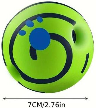 Uplifted Goods Interactive Giggle Ball Pet Toy For Dogs Mental Stimulation And Play 2.76 In
