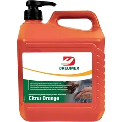 Dreumex, Handseife, Citrus Orange Handreiniger 3,78L (Flüssigseife, 3780 ml)