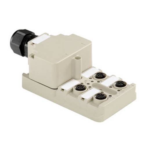 Weidmüller SAI-4-M 5P M12 ECO 1892100000 Sensor/Aktorbox passiv M12-Verteiler mit Metallgewinde 1St.
