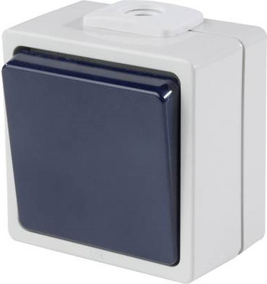 as-Schwabe inbouwschakelaar aan/uit- of wisselschakelaar met 2 aansluitpunten, 230V, IP54