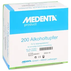 Alkoholtupfer 70 % Isoprop Alkohol