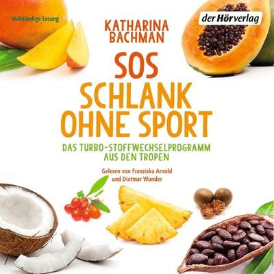 SOS Schlank ohne Sport - - Katharina Bachman, Audio, 9783844521108