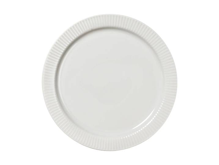 Sagaform Assiette à dessert Inka Blanc, Ø17 cm