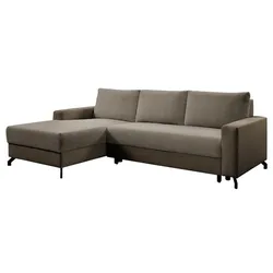 Exxpo by Gala Ecksofa mit Funktion Quattro Stoff Latte / Cappuccino