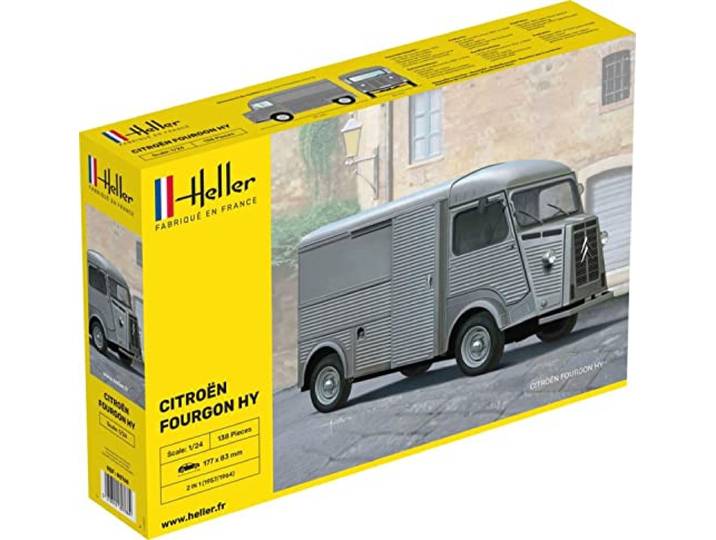 Heller 80768 - Modelbouwset Citroen Fourgon Hy Tube