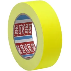 tesa Gewebeband 38 mm x 25 m neon gelb