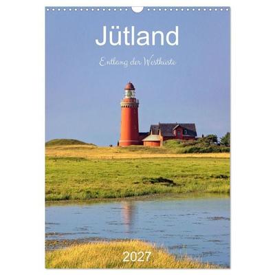 Jütland. Entlang der Westküste (Wandkalender 2027 DIN A3 hoch), CALVENDO Monatskalender